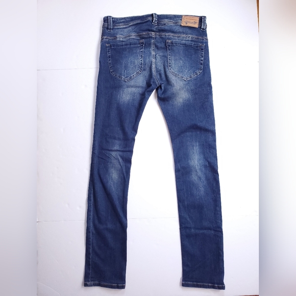 Diesel Girl's Slim Skinny Stretch Medium Wash Denim Jeans Kids 16Y - Picture 10 of 14